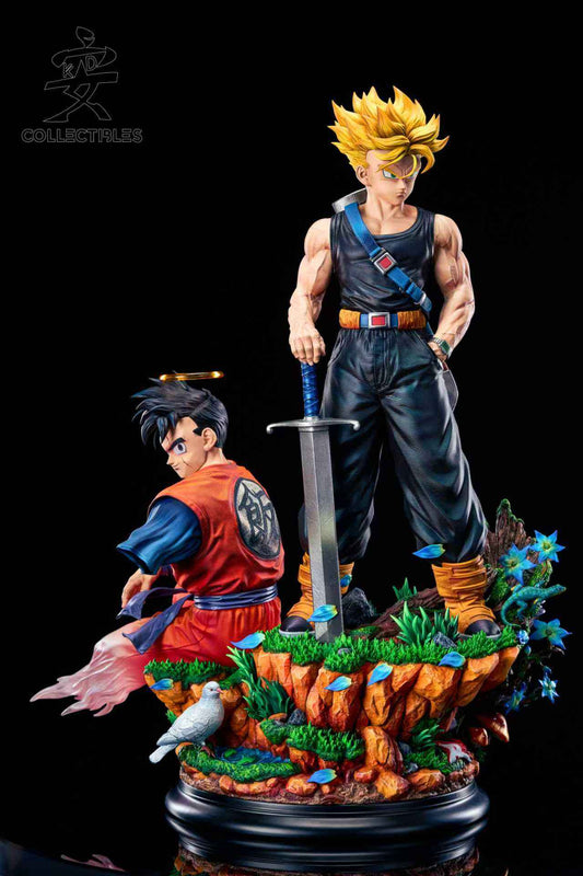 Dragon Ball KDC Trunks & Gohan Resin Statue (PayPal Fees and Shipping Costs Included)