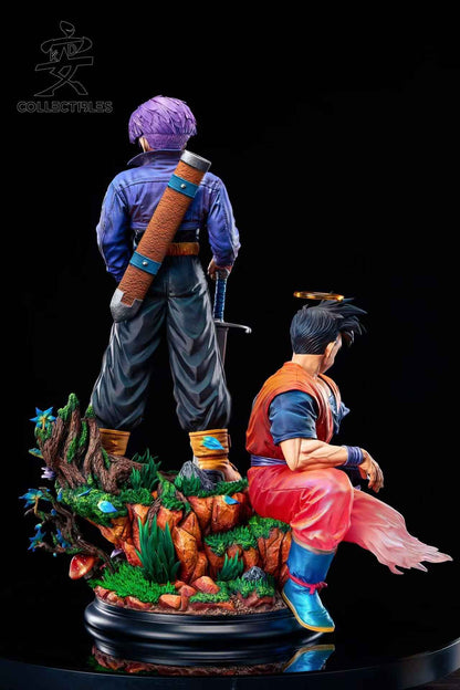 Dragon Ball KDC Trunks & Gohan Resin Statue (PayPal Fees and Shipping Costs Included)