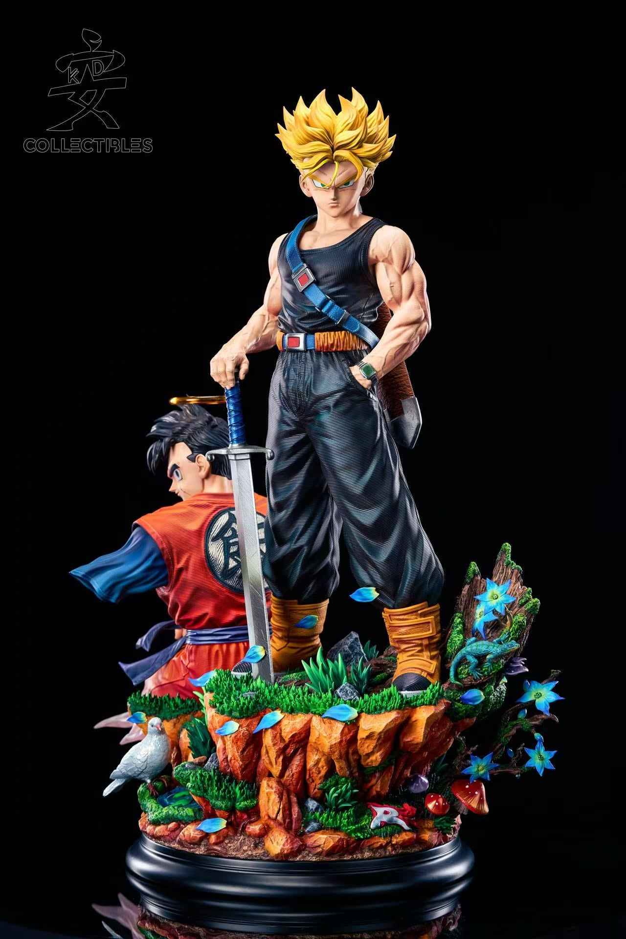 Dragon Ball KDC Trunks & Gohan Resin Statue (PayPal Fees and Shipping Costs Included)