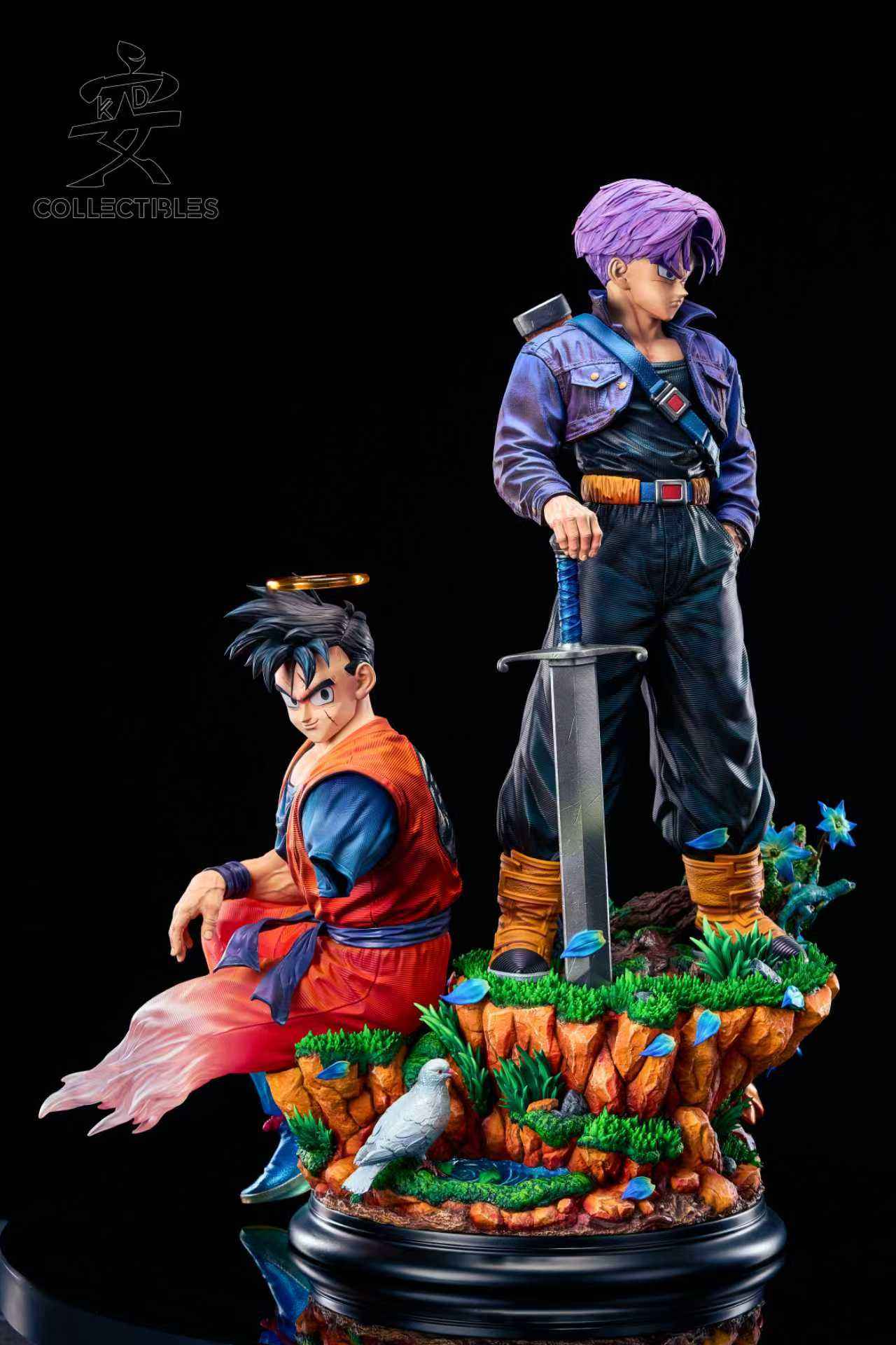 Dragon Ball KDC Trunks & Gohan Resin Statue (PayPal Fees and Shipping Costs Included)