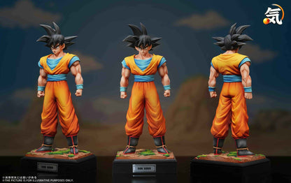 Dragon Ball Ki Studio Goku & Tien Shinhan Resin Statue