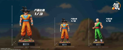 Dragon Ball Ki Studio Goku & Tien Shinhan Resin Statue