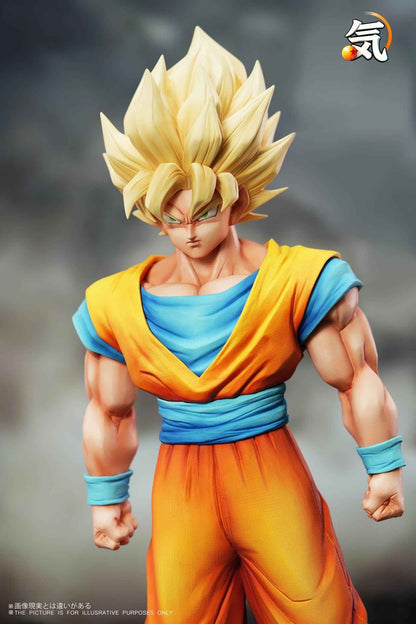 Dragon Ball Ki Studio Goku & Tien Shinhan Resin Statue
