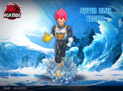 Dragon Ball Kylin Studio Super Blue Series Vegeta Resin Statue