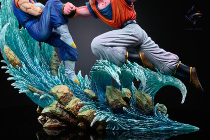 Dragon Ball LoaDen Studio Vegetto vs Buu Resin Statue