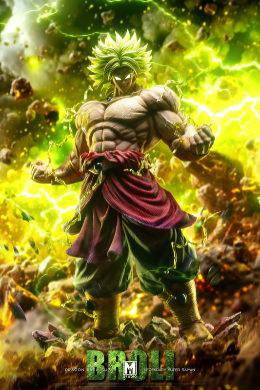 Dragon Ball MAN Studio Broly 2.0 Resin Statue