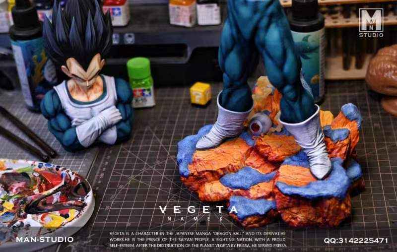 Dragon Ball MAN Studio Vegeta Resin Statue