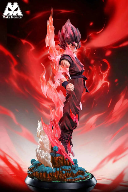Dragon Ball Make Monster Studio Kaioken Son Goku Resin Statue