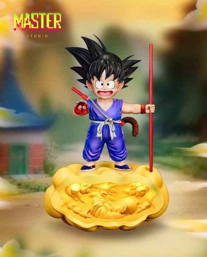 Dragon Ball Master Studio Kid Son Goku Resin Statue