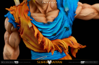 Dragon Ball Okr Studio Goku SSJ2 Resin Statue
