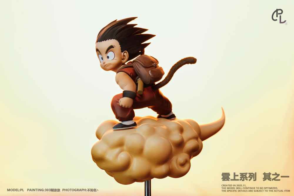 Dragon Ball PL Studio Backpack Kid Goku Flying Nimbus Resin Statue