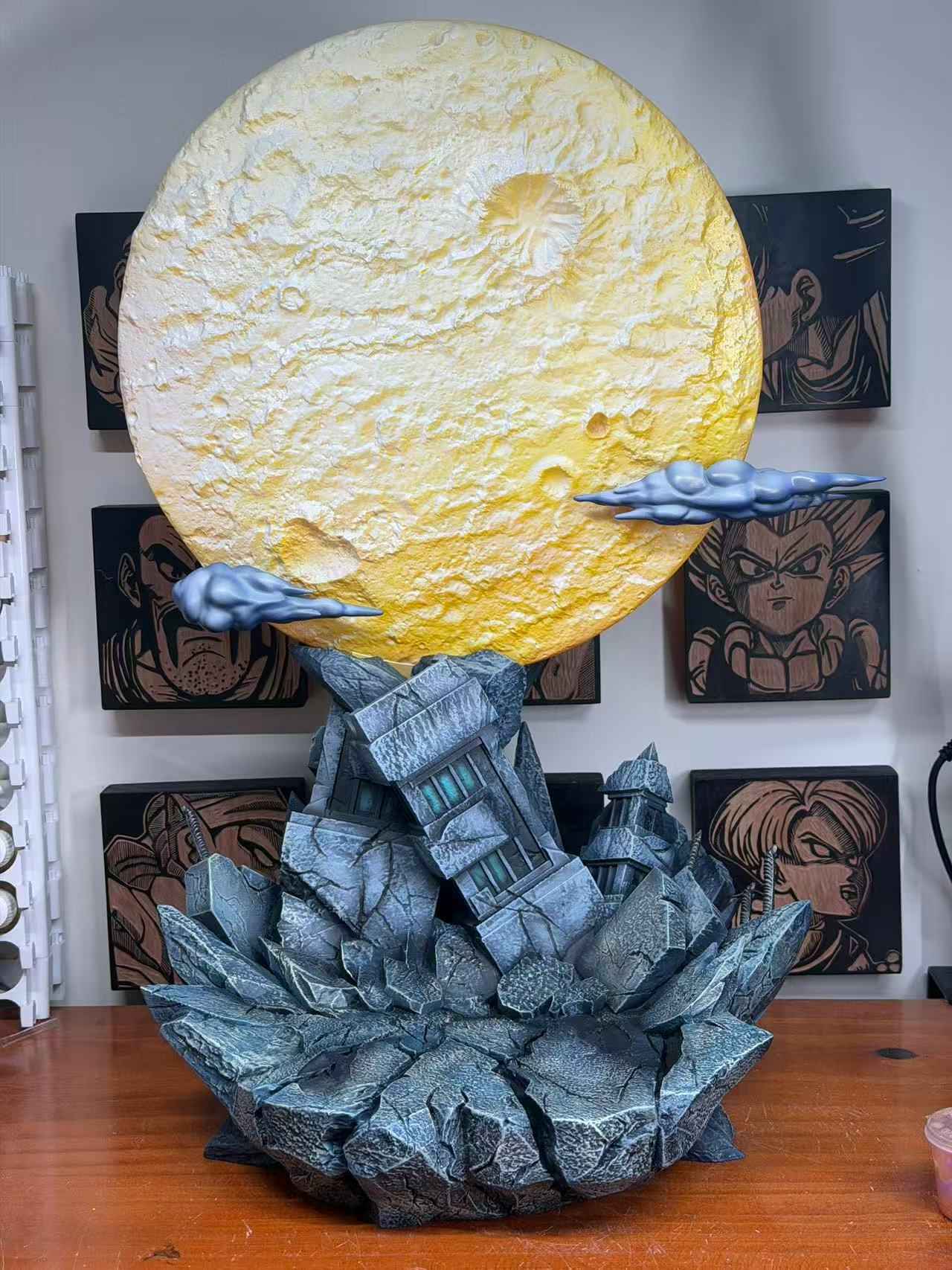 Dragon Ball Plastic Soul SH Studio Red Moon Super Saiyan 4 Gogeta 1/6 Resin Statue