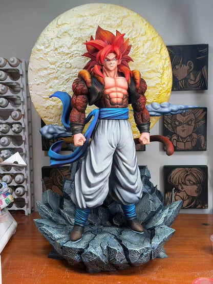 Dragon Ball Plastic Soul SH Studio Red Moon Super Saiyan 4 Gogeta 1/6 Resin Statue