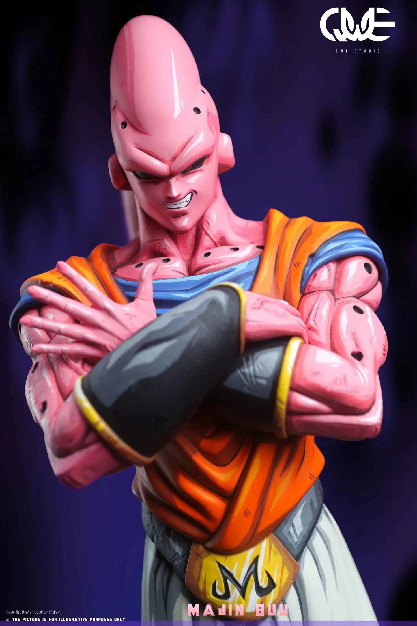 Dragon Ball QWE Studio Gohan Majin Buu Resin Statue