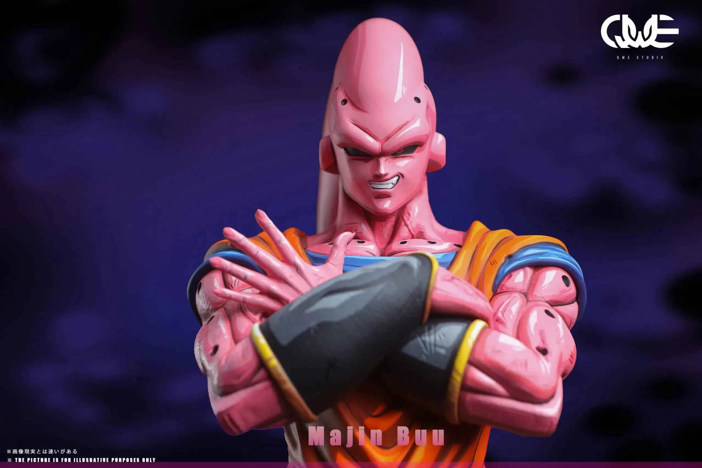 Dragon Ball QWE Studio Gohan Majin Buu Resin Statue