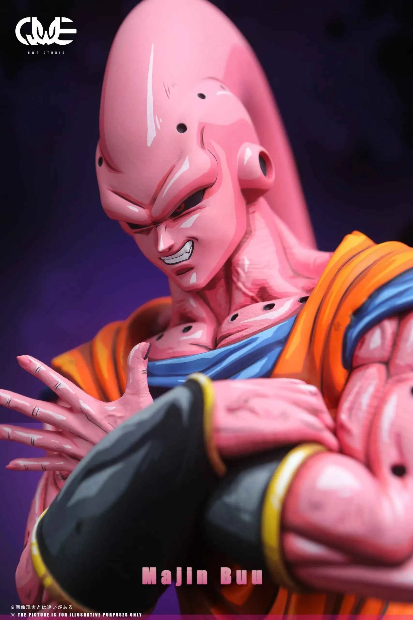Dragon Ball QWE Studio Gohan Majin Buu Resin Statue