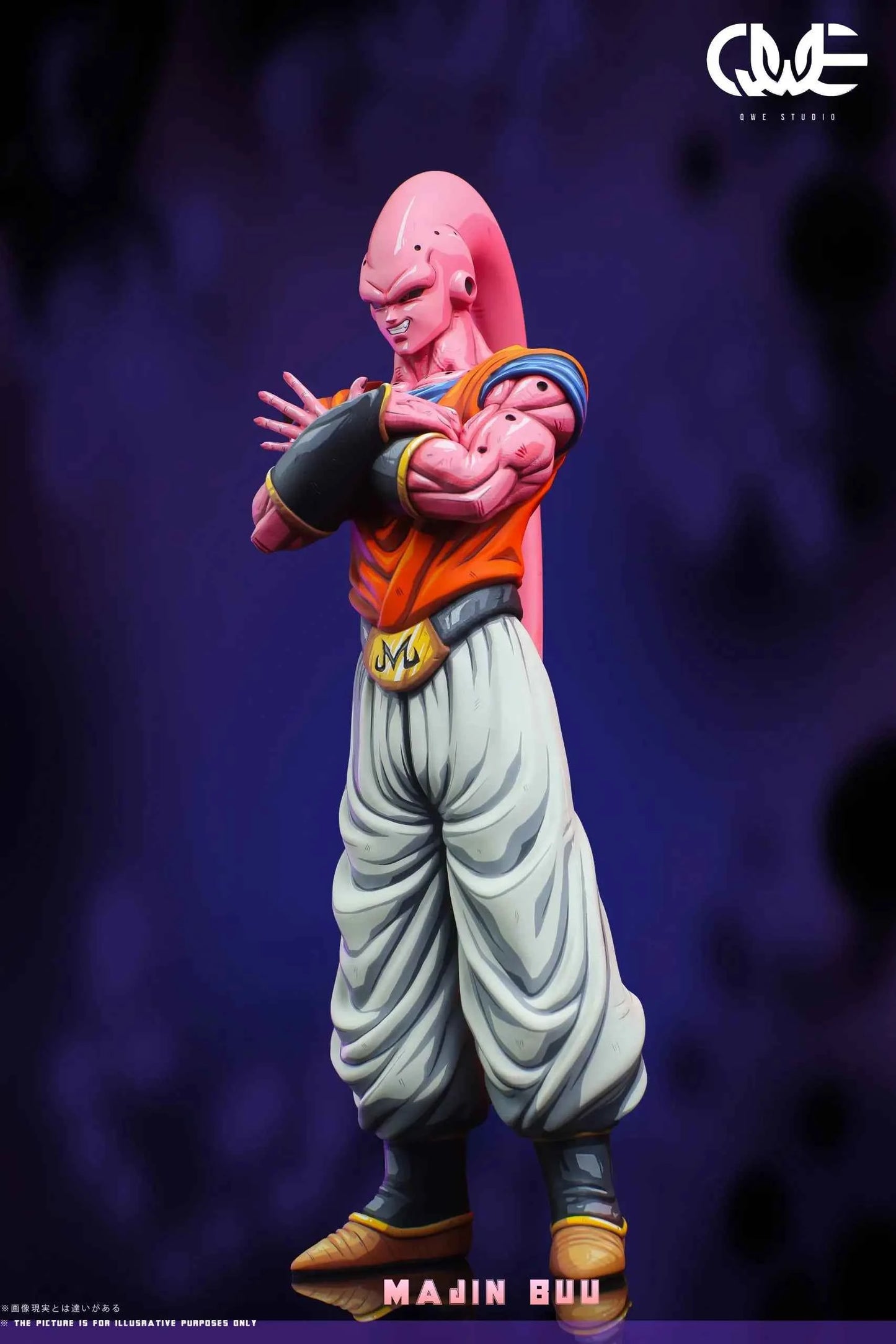 Dragon Ball QWE Studio Gohan Majin Buu Resin Statue