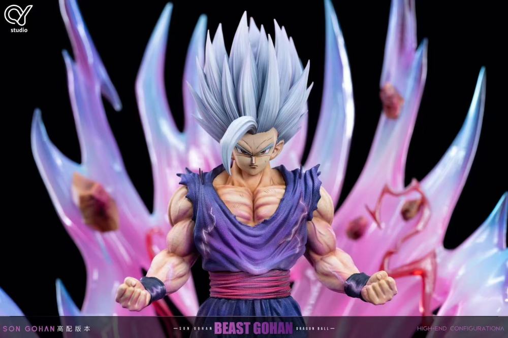Dragon Ball QY Studio Beast Gohan Resin Statue (PayPal Fees and Shipping Costs Included)