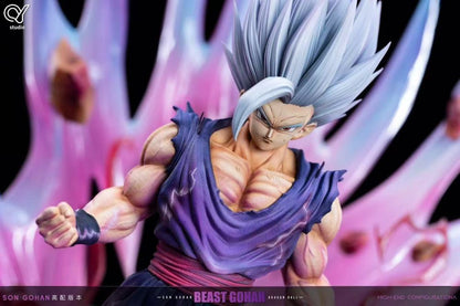 Dragon Ball QY Studio Beast Gohan Resin Statue (PayPal Fees and Shipping Costs Included)