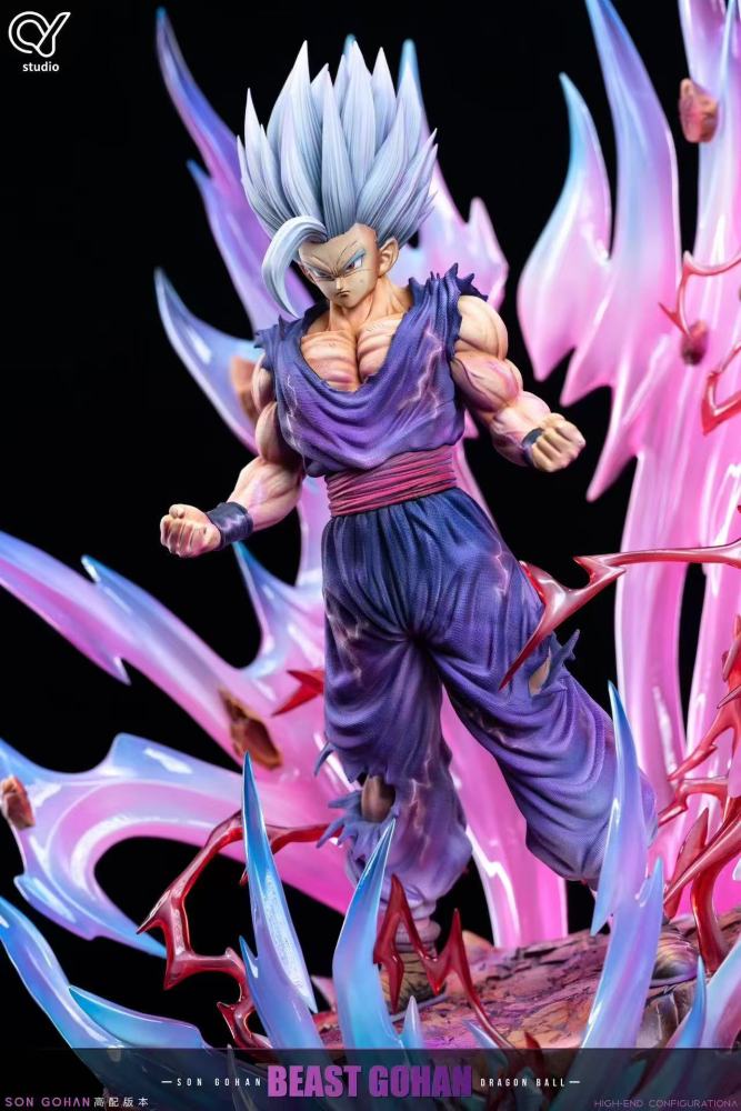 Dragon Ball QY Studio Beast Gohan Resin Statue (PayPal Fees and Shipping Costs Included)