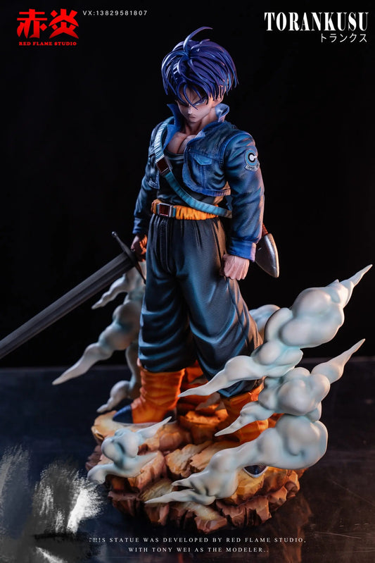 Dragon Ball Red Flame Studio Trunks Resin Statue