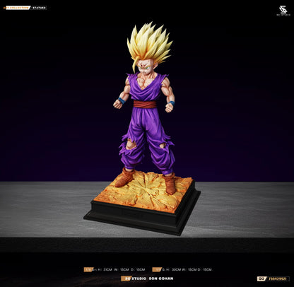 Dragon Ball SG Studio Son Gohan SSJ2 Resin Statue