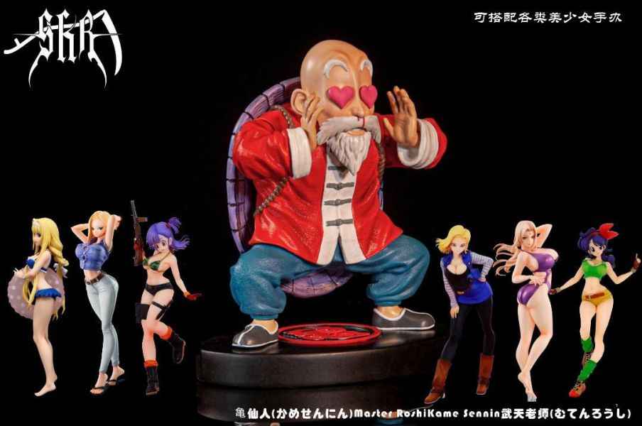 Dragon Ball SKR Studio Master Roshi Resin Statue