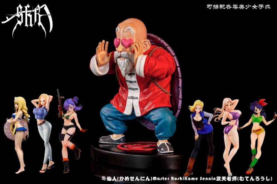 Dragon Ball SKR Studio Master Roshi Resin Statue