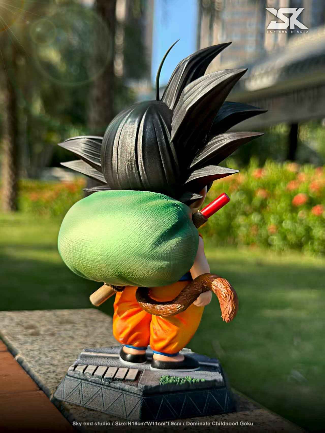 Dragon Ball Sky End Studio Kid Goku Resin Statue