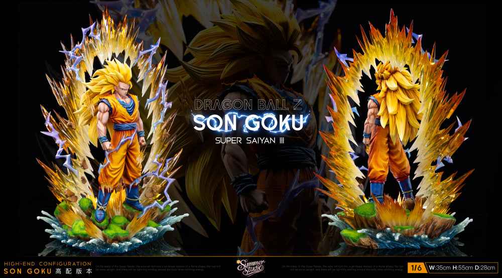 Dragon Ball Summer Studio Super Saiyan 3 Goku 1/6 Resin Statue