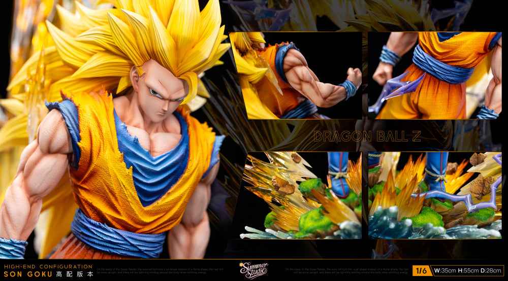Dragon Ball Summer Studio Super Saiyan 3 Goku 1/6 Resin Statue