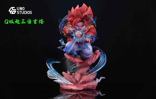 Dragon Ball UNO Studio Gogeta SS4 Resin Statue