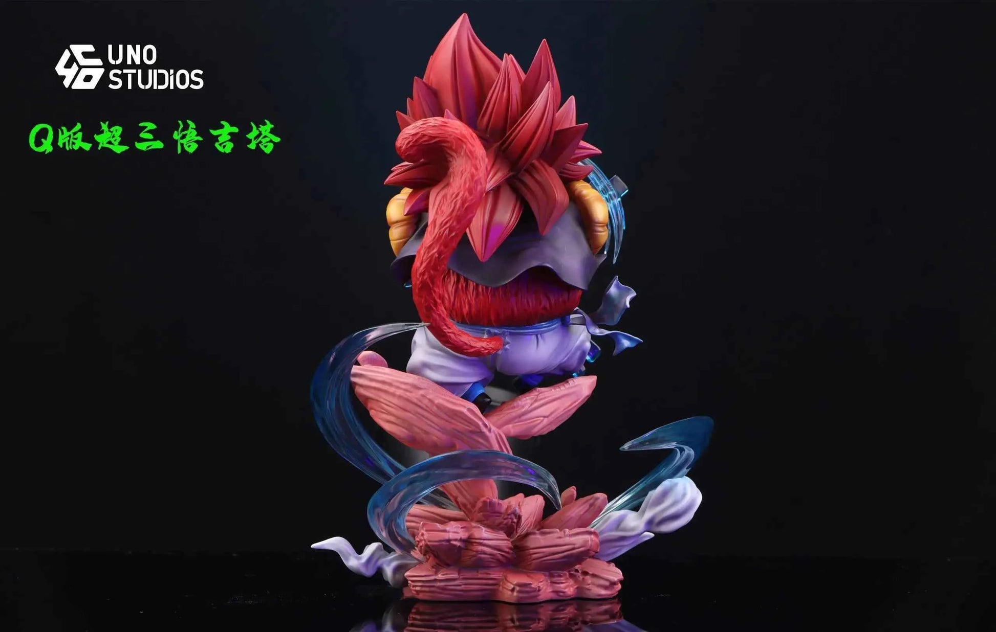 Dragon Ball UNO Studio Gogeta SS4 Resin Statue