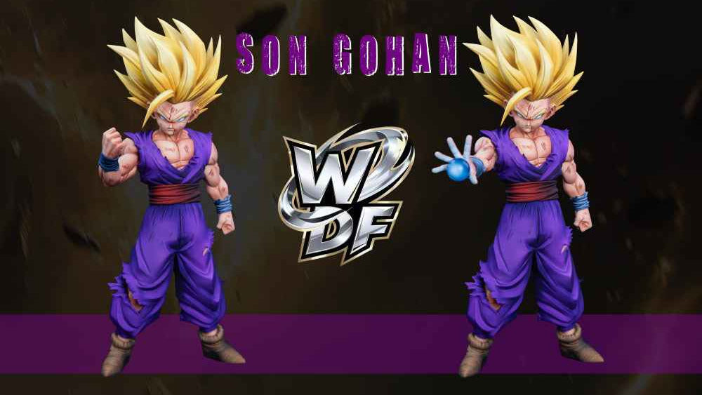 Dragon Ball WDF Studio Son Gohan SSJ2 Resin Statue