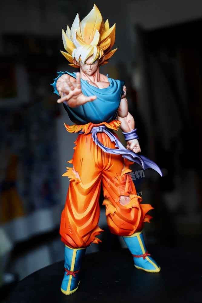Dragon Ball XD Creation Bureau Studio Legendary Super Saiyan Son Goku 1/6 Resin Statue