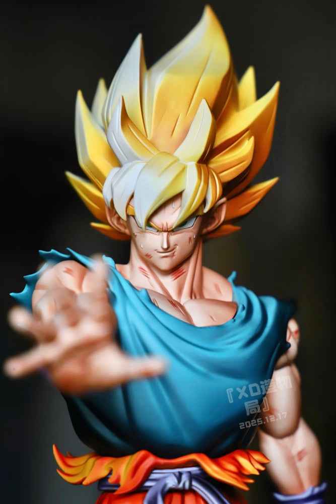 Dragon Ball XD Creation Bureau Studio Legendary Super Saiyan Son Goku 1/6 Resin Statue