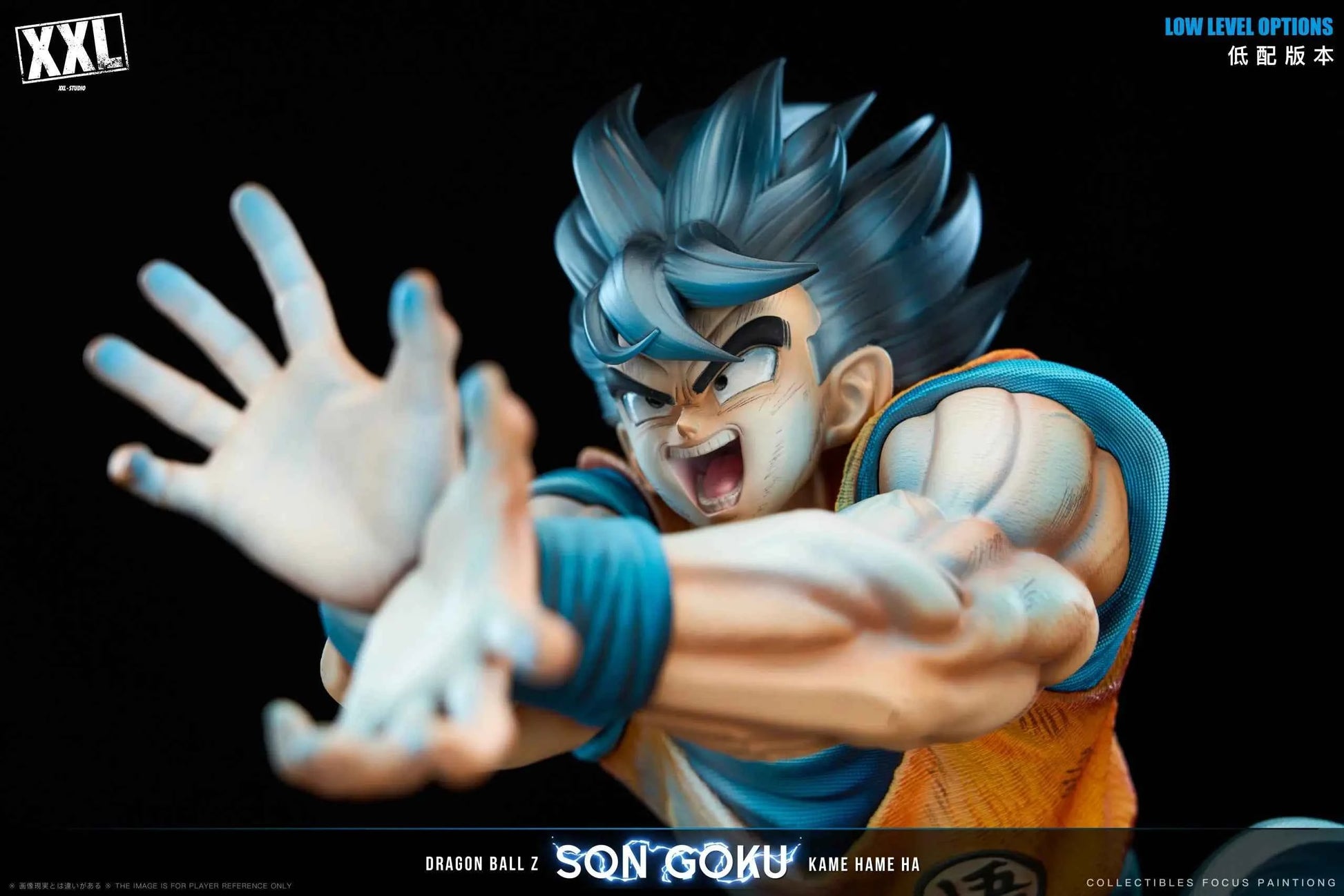 Dragon Ball XXL Studio Super Son Goku Kamehameha Resin Statue (PayPal Fees and Shipping Costs Included)