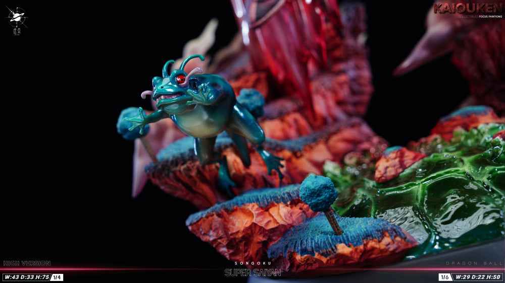Dragon Ball Xu Jie Studio Kaioken Son Goku Resin Statue