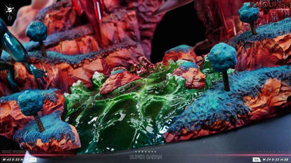 Dragon Ball Xu Jie Studio Kaioken Son Goku Resin Statue