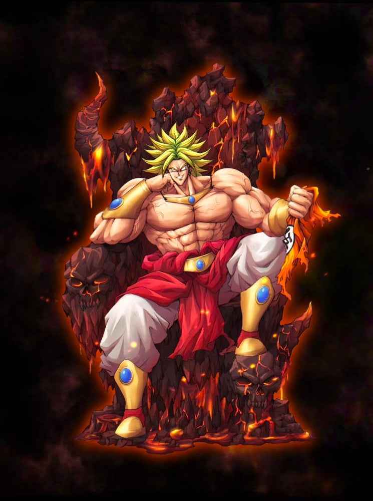 Dragon Ball Yi Shou Studio Broly Resin Statue