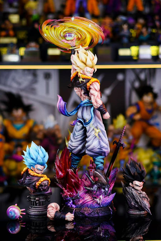 Dragon Ball Yun Qi Studio Gogeta Resin Statue
