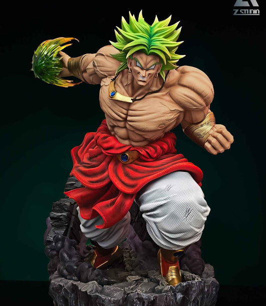 Dragon Ball ~ Z Studio ~ Broly V2 ~ Resin Statue - Santoryu Resins Collectors