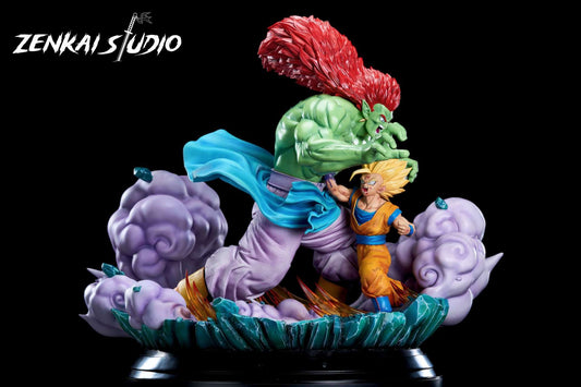 Dragon Ball Zenkai Studio Gohan VS Bojack Resin Statue