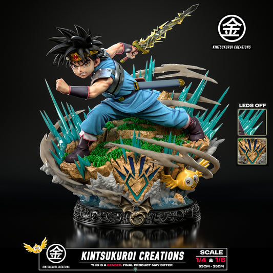 Dragon Quest: The Adventure of Dai Kintsukuroi Creations Dai Resin Statue