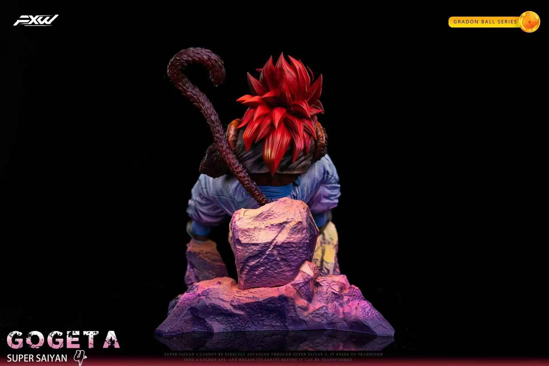 Dragon Ball FXW Studio SSJ4 Gogeta Resin Statue