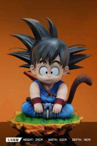 Dragon Ball MWZB Studio Kid Son Goku Resin Statue