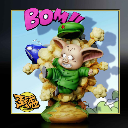 Dragon Ball NEST ZONE Studio Oolong Bomb Resin Statue
