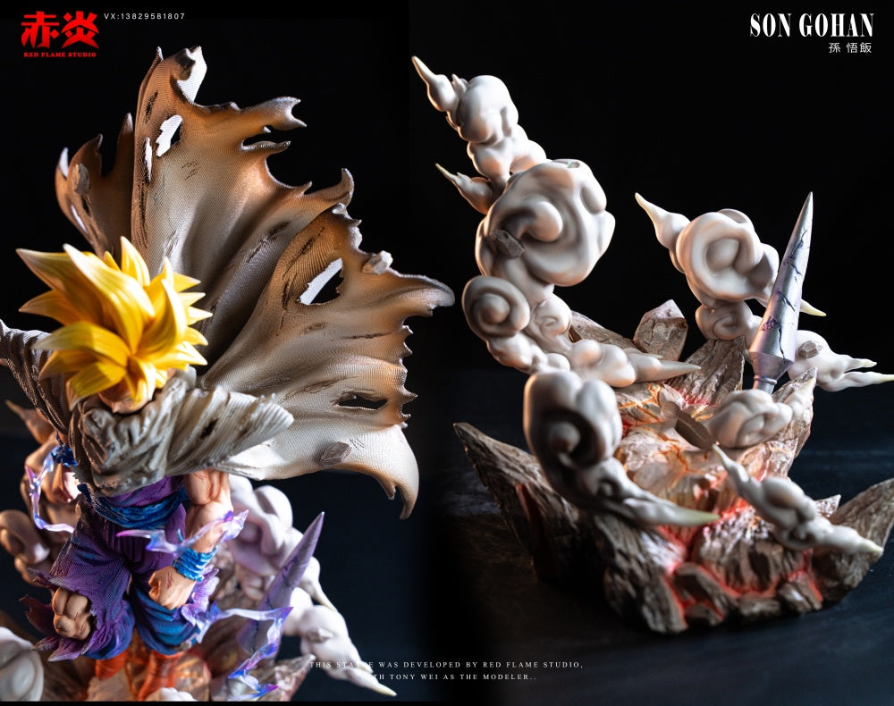 Dragon Ball Red Flame Studio Son Gohan Resin Statue