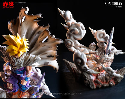 Dragon Ball Red Flame Studio Son Gohan Resin Statue