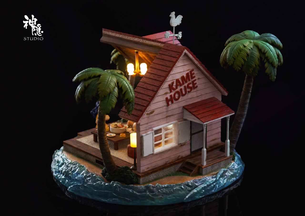 Dragon Ball Shen Yin Studio Kame House Resin Statue